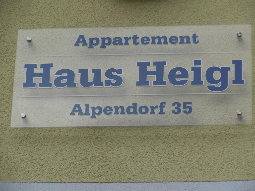 Appartamento Haus Heigl Sankt Johann im Pongau Esterno foto